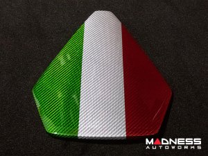 Lamborghini Huracan - Carbon Fiber Instrument Cover - LP 610-4 - Spyder - Italian Flag Design
